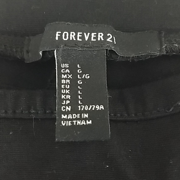 Forever 21 Black Skinny Dress Pants - Picture 2 of 4